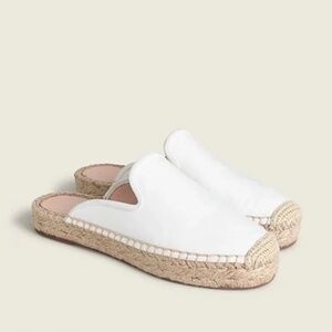 J. Crew Canvas Espadrille Mules